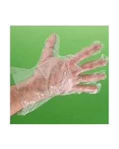 Plastic-foil gloves