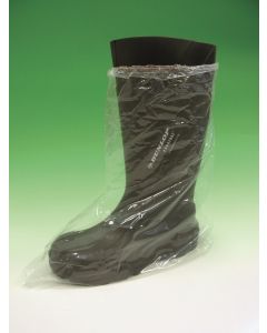 Disposable clear-foil boots - extra large, one size extra large