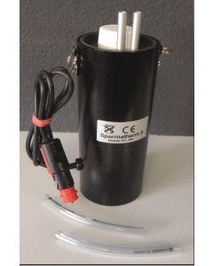Thawing device 'Spermatherm Elektronik 2', 12 Volt, adapter for car battery