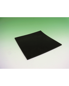 Untersuchungstischauflage, Schwarze Gummiauflage, ca. 5 mm dick     